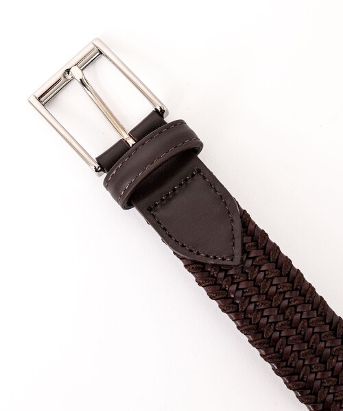 NOLLEY’S（ノーリーズ）の「【Saddler's/サドラーズ】別注イントレチャートコンビ30 イタリア製 メッシュベルト（ベルト・メンズ・ブラック系その他3/ベージュ系その他3/ブルー系その他7・FREE）」の16枚目の写真