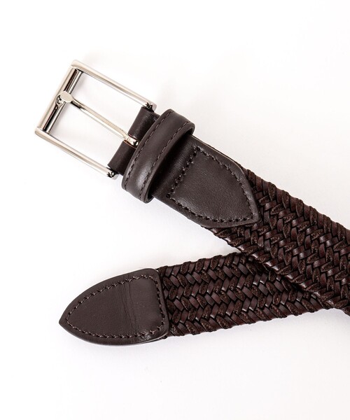 NOLLEY’S（ノーリーズ）の「【Saddler's/サドラーズ】別注イントレチャートコンビ30 イタリア製 メッシュベルト（ベルト・メンズ・ブラック系その他3/ベージュ系その他3/ブルー系その他7・FREE）」の17枚目の写真