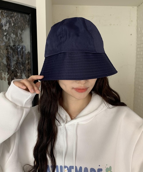 パシフィコポイントPFGバケットハット UNISEX デニムライクバケットハット インディゴ/072242834