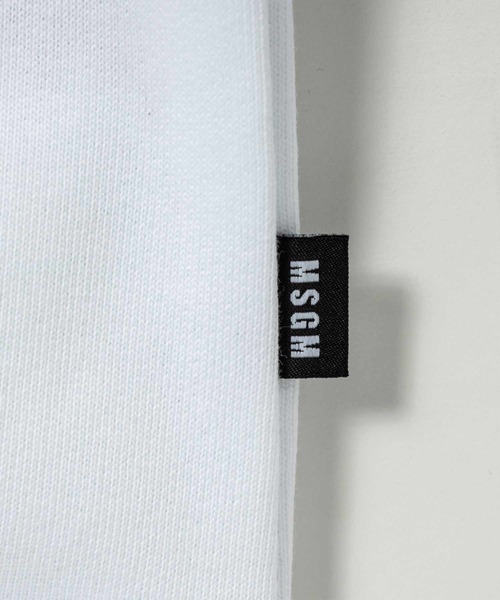MSGM(エムエスジーエム)の「MSGM(エムエスジーエム)Kids & Junior ブランドロゴ長袖スウェットプルオーバー(スウェット・キッズ・ホワイト・10Y/8Y)」の6枚目の写真