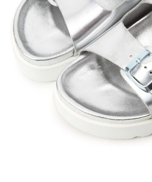 PLAKTON（プラクトン）の「[プラクトン]Plakton CB METALIC サンダル◆（サンダル・レディース・シルバー・37/38/36）」の6枚目の写真