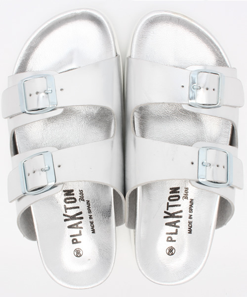 PLAKTON（プラクトン）の「[プラクトン]Plakton CB METALIC サンダル◆（サンダル・レディース・シルバー・37/38/36）」の8枚目の写真