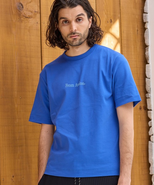 【セール】ストレッチスムースフロッキープリントT（Tシャツ/カットソー）｜RATTLE TRAP（ラトルトラップ）