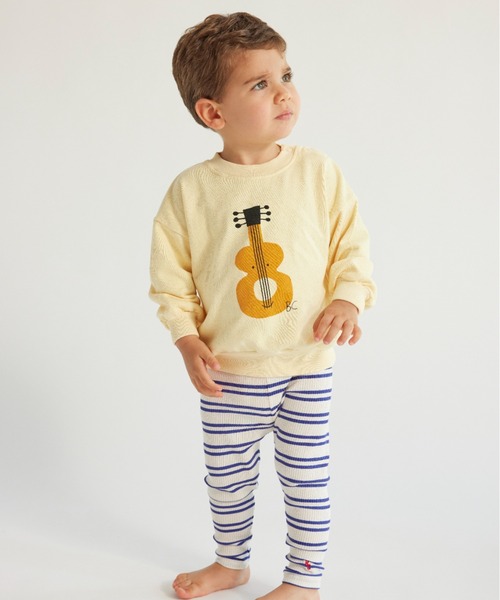 BOBO CHOSES(ボボショーズ)の「Baby Acoustic Guitar sweatshirt(スウェット・キッズ・ライトイエロー・12MONTH/6MONTH/24MONTH/18MONTH/9MONTH)」の2枚目の写真