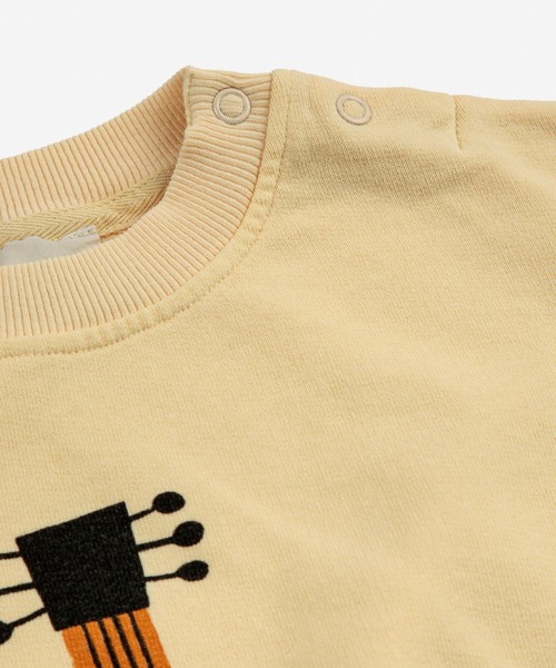 BOBO CHOSES(ボボショーズ)の「Baby Acoustic Guitar sweatshirt(スウェット・キッズ・ライトイエロー・12MONTH/6MONTH/24MONTH/18MONTH/9MONTH)」の4枚目の写真