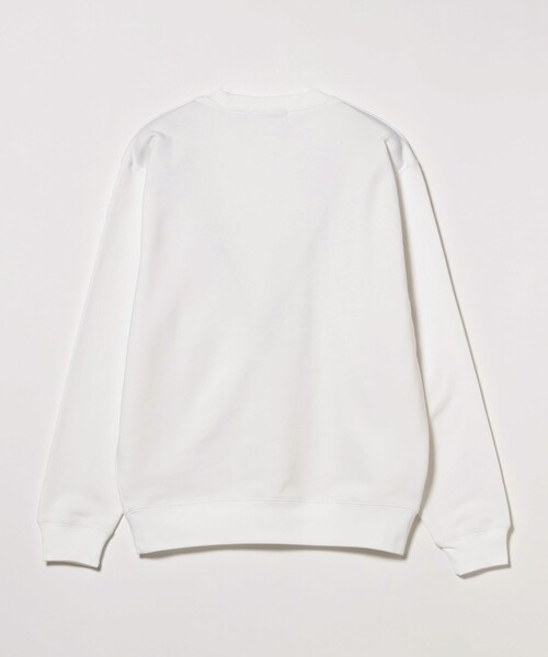 TOKYO CULTUART by BEAMS（トウキョウカルチャートバイビームス）の「黒田潔 / Cat Sweat shirt（スウェット・メンズ・オリーブ/ホワイト・SMALL/X-LARGE/LARGE/MEDIUM）」の5枚目の写真