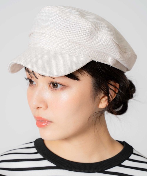 NOELA（ノエラ）の「キャスケット（キャスケット・レディース・ブラック/ベージュ/オフホワイト・フリー）」の2枚目の写真