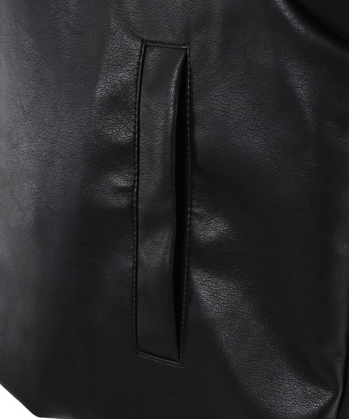 Narcissus(ナルシス)の「【Narcissus】フリルレザーブルゾン(ブルゾン・レディース・ブラック/ベージュ・FREE)」の10枚目の写真