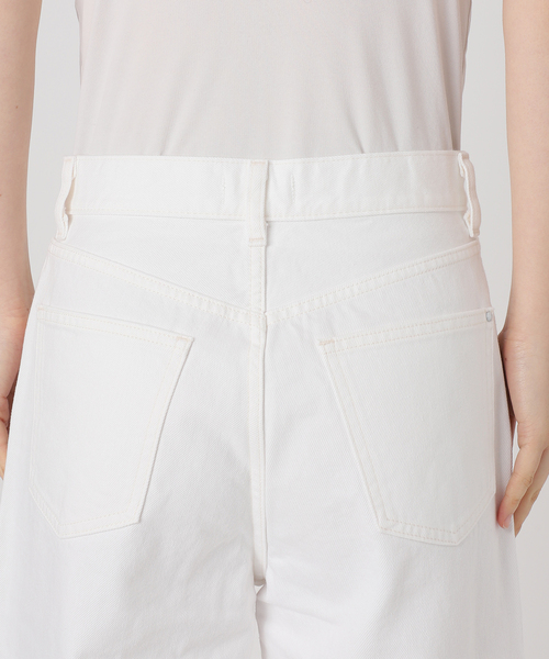 woadblue × エディター坪田あさみ】WIDE PANTS（ホワイト）