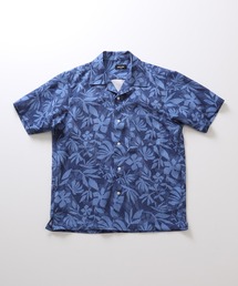 MEN'S BIGI | オリジナルボタニカルプリント開襟シャツ(シャツ/ブラウス)