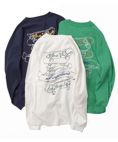 GLAZOS（グラソス）の「バックスケートプリント長袖Tシャツ（Tシャツ/カットソー・キッズ・ホワイト/グリーン/ネイビー・140cm/150cm/160cm/170cm）」の16枚目の写真