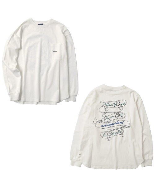 GLAZOS（グラソス）の「バックスケートプリント長袖Tシャツ（Tシャツ/カットソー・キッズ・ホワイト/グリーン/ネイビー・140cm/150cm/160cm/170cm）」の18枚目の写真