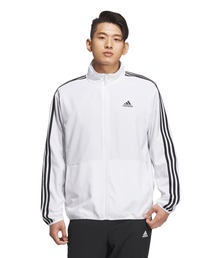アディダス adidas スリーストライプス レギュラーフィット ライトウーブントラックトップ
