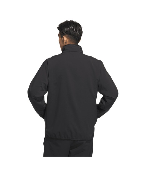 adidas（アディダス）の「アディダス adidas スリーストライプス レギュラーフィット ライトウーブントラックトップ（ジャージ・メンズ・ホワイト×ブラック/ブラック×ホワイト/ネイビー・S/M/L/LL/3L）」の10枚目の写真