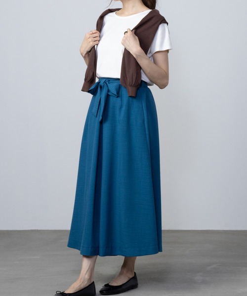 NAVY（ネイビー）の「NAVY 抗菌・UVカット・紫外線対策 ベーシックドルマンTシャツ（Tシャツ/カットソー・レディース・チャコールグレー/ブルーグリーン/ホワイト/ピンク・L/M/S/XL）」の8枚目の写真