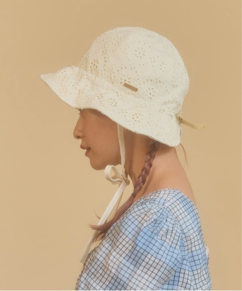 kaorinomori(カオリノモリ)の「kaorinomori レーブチューリップ / カオリノモリ(ハット・レディース・クリーム/ブルー/ブラック・M/57.5cm)」の13枚目の写真