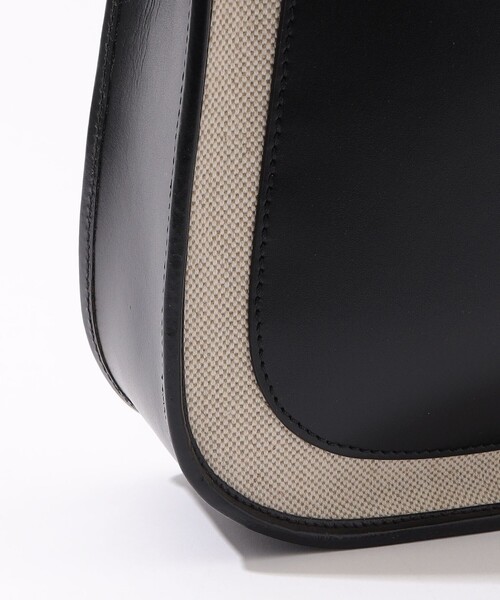 soeur(スール)の「Soeur CHERI レザー×キャンバス ハンドバッグ(ハンドバッグ・レディース・ブラック系その他・FREE)」の7枚目の写真