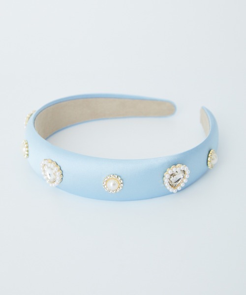 Ank Rouge(アンクルージュ)の「推し活ハートカチューシャ(カチューシャ・レディース・ブルー/ブラック/パープル/ミント/ピンク・FREE)」の4枚目の写真