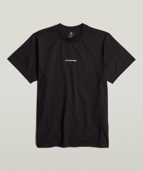 G-STAR（ジースター）の「CENTER CHEST LOGO LOOSE T-SHIRT/ブランドロゴルーズT（Tシャツ/カットソー・メンズ・ホワイト/ダークブラック・X-LARGE/SMALL/MEDIUM/LARGE/X-SMALL）」の13枚目の写真