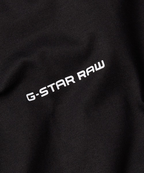 G-STAR（ジースター）の「CENTER CHEST LOGO LOOSE T-SHIRT/ブランドロゴルーズT（Tシャツ/カットソー・メンズ・ホワイト/ダークブラック・X-LARGE/SMALL/MEDIUM/LARGE/X-SMALL）」の14枚目の写真