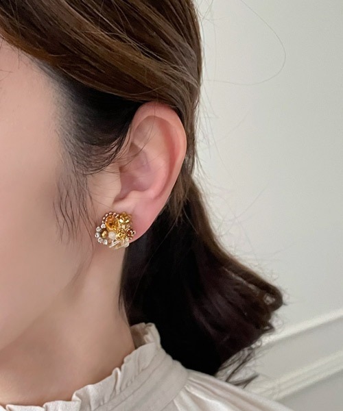 mallelabrocante/マルラブロカント】14kgf 宝石質シトリンと