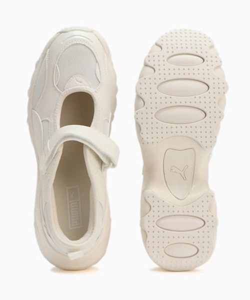 PUMA（プーマ）の「PUMA/プーマ レディース サンダル 厚底 WMS パルサー ウェッジ 398677（サンダル・レディース・ホワイト/ブラック・23.0cm/24.0cm/25.0cm）」の7枚目の写真