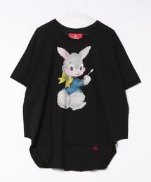 ヴィヴィアンウエストウッド 完売 ペインティングバニー オーブ Tシャツ　日本製 ヴィヴィアンウエストウッド 完売 ペインティングバニー オーブ