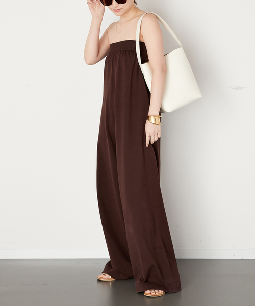 ADAWAS COMPACT COTTON TUBEROMPERS 美品 ADAWAS（アダワズ）の「【ADAWAS/アダワス】 COMPACT COTTON