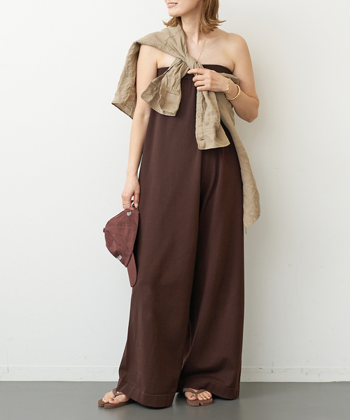 ADAWAS(アダワス)COMPACT COTTON TUBEROMPERS ADAWAS（アダワズ）の「【ADAWAS/アダワス】 COMPACT COTTON