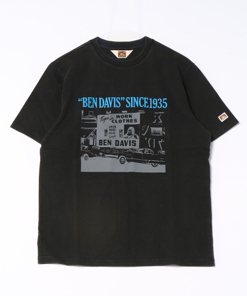 BEN DAVIS(ベンデイビス)の「《BEN DAVIS PROJECT LINE》VINTAGE STYLE PRINT T-SHIRTS(Tシャツ/カットソー・メンズ・ホワイト/ブラック・MEDIUM/LARGE/X-LARGE)」の6枚目の写真