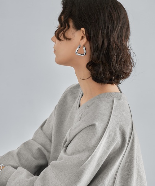 【大人気】Shapes Studio ★ デイリーフープピアス 送関込み 7/17〜21✨限定販売】フープピアス特集💎 横顔まで美しく演出