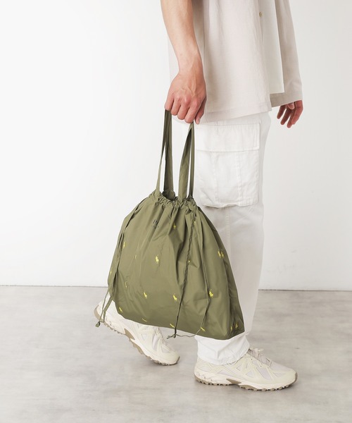 ポケッタブル レインバック ポロポニー ドット（トートバッグ）｜POLO