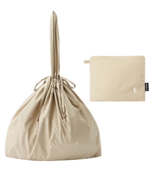 ポケッタブル レインバック ポロポニー ドット（トートバッグ）｜POLO