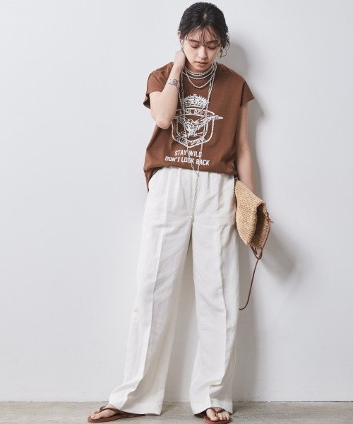 CHIC STYLE(シックスタイル)の「<大きいサイズ>ロングチェーンラリエットネックレス シックスタイル(ネックレス・レディース・シルバー系・FREE)」の2枚目の写真