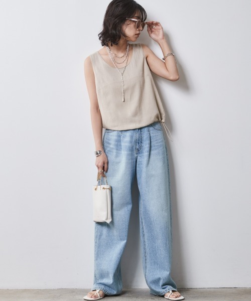 CHIC STYLE(シックスタイル)の「<大きいサイズ>ロングチェーンラリエットネックレス シックスタイル(ネックレス・レディース・シルバー系・FREE)」の9枚目の写真