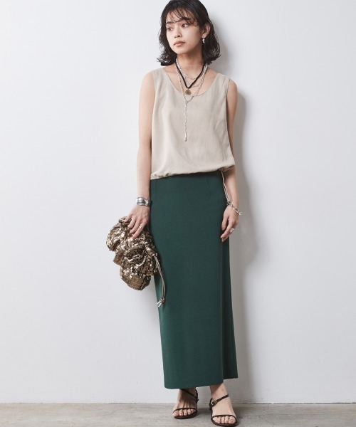 CHIC STYLE(シックスタイル)の「<大きいサイズ>ロングチェーンラリエットネックレス シックスタイル(ネックレス・レディース・シルバー系・FREE)」の10枚目の写真