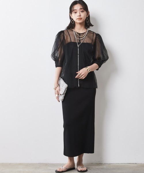 CHIC STYLE(シックスタイル)の「<大きいサイズ>ロングチェーンラリエットネックレス シックスタイル(ネックレス・レディース・シルバー系・FREE)」の21枚目の写真
