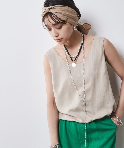 CHIC STYLE(シックスタイル)の「<大きいサイズ>ロングチェーンラリエットネックレス シックスタイル(ネックレス・レディース・シルバー系・FREE)」の16枚目の写真