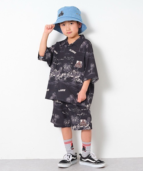 【セール】恐竜アロハ柄ショーツ（チノパンツ）｜XLARGE KIDS（エクストララージキッズ）