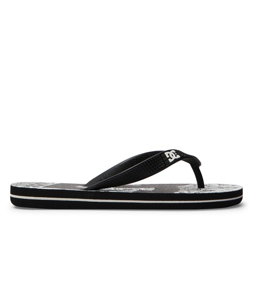 DC SHOES（ディーシーシューズ）の「Ks SPRAY GRAFFIK/DCキッズビーサン(ビーチサンダル）（サンダル・キッズ・ブラウン/ブラック系その他/ブラックミックス/ホワイト×ブラック/グリーン系カモフラージュ・18cm/24cm/23cm/22cm/21cm/20cm/19cm/17cm）」の6枚目の写真