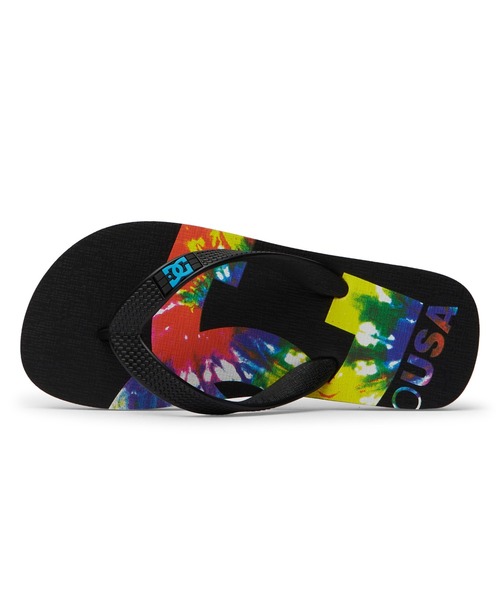 DC SHOES（ディーシーシューズ）の「Ks SPRAY GRAFFIK/DCキッズビーサン(ビーチサンダル）（サンダル・キッズ・ブラウン/ブラック系その他/ブラックミックス/ホワイト×ブラック/グリーン系カモフラージュ・18cm/24cm/23cm/22cm/21cm/20cm/19cm/17cm）」の14枚目の写真