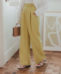 レディースのスラックス（イエロー/黄色系）ファッション通販 - ZOZOTOWN