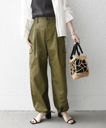 SHIPS any | SHIPS any:〈洗濯機可能〉コットン リネン イージー カーゴ パンツ(カーゴパンツ)