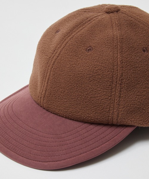 BAL（バル）の「【BAL（バル）/2024秋冬】FLEECE SOFT VISOR 6-PANEL HAT（キャップ・メンズ・チャコール/ブラウン/ブラック・FREE）」の8枚目の写真
