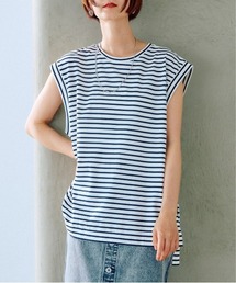 LEPSIM | 【3つの機能付き】デザインチュニックノースリーブ　104202(Tシャツ/カットソー)