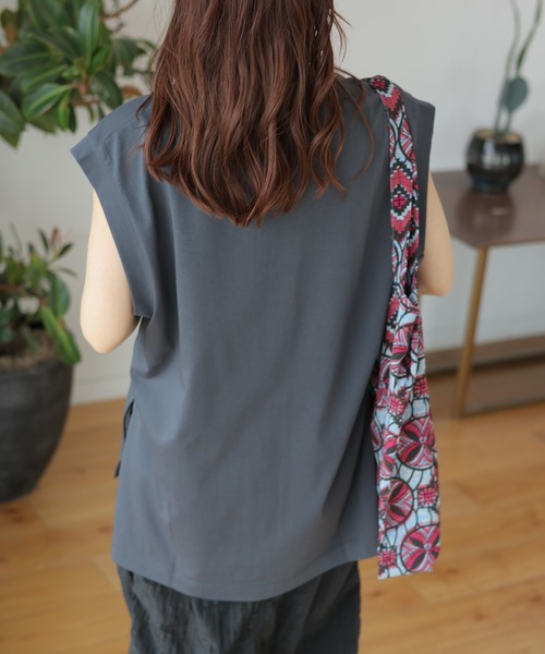 CFCL ノースリーブチュニック　グレー ノースリーブチュニック グレー CFCL ノースリーブチュニック グレー