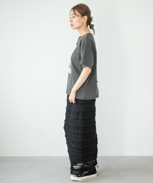 URBAN RESEARCH Sonny Label(アーバンリサーチサニーレーベル)の「フォトプリントTシャツ(Tシャツ/カットソー・レディース・オフホワイト/ブラック/ピンク・FREE)」の16枚目の写真