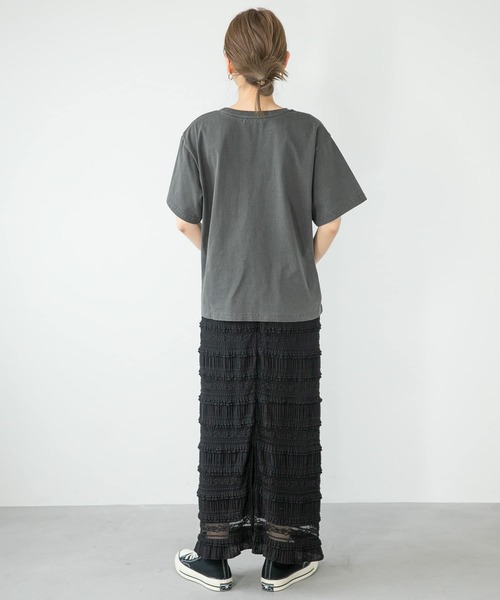 URBAN RESEARCH Sonny Label(アーバンリサーチサニーレーベル)の「フォトプリントTシャツ(Tシャツ/カットソー・レディース・オフホワイト/ブラック/ピンク・FREE)」の17枚目の写真
