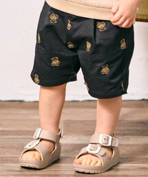 apres les cours | 【リンク】tiny bear 総柄刺繍ハーフパンツ(その他パンツ)