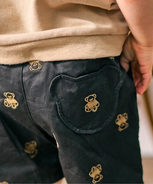 アプレレクール　tinybear セット　トップス　パンツ　ベア　クマ　マリン tiny bear クマ耳付きパンツ（その他パンツ）｜apres les cours